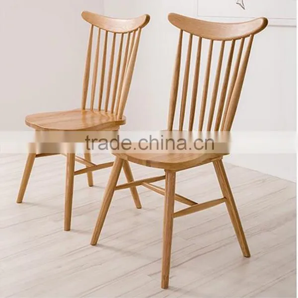 Oak Wood Chair Wood Banquet Chair photo-2