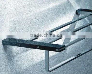 bath accessories double layer bath towel rack