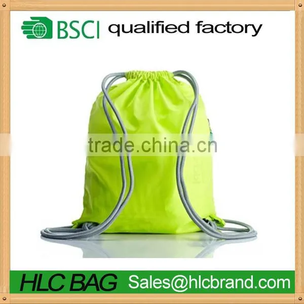 600D Child Daily Use/hiking/sport Backpack Bag With Drawstring photo-4