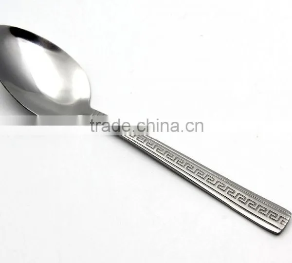 2016 Top Quality Stainless Steel Soup & Salad Spoon photo-3