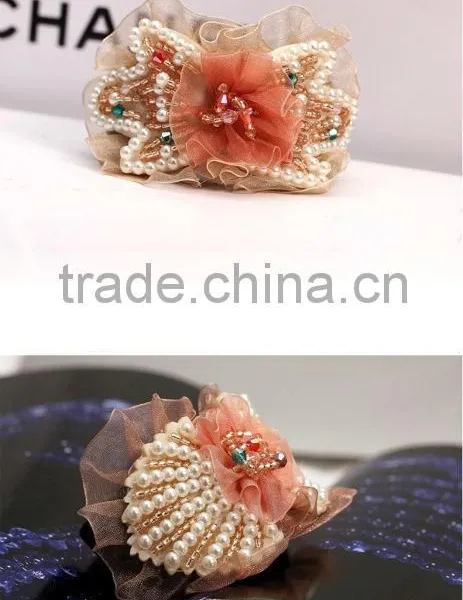 2015 New Concept Handmade Fashion Elegant Convenient Lady's Beaded Hair Band