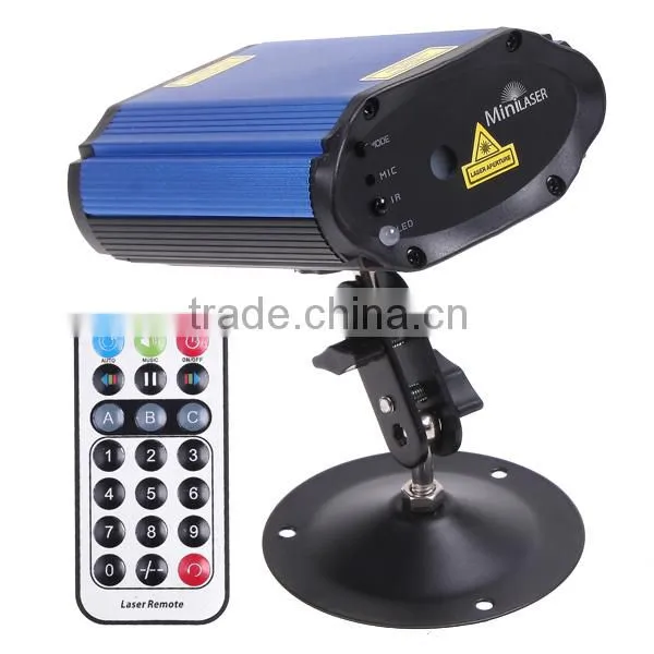 Mini Projector Voice-control Red and Blue Laser Stage Lighting Club Disco Party Light Built-in Cooling System For Ballroom KTV photo-6