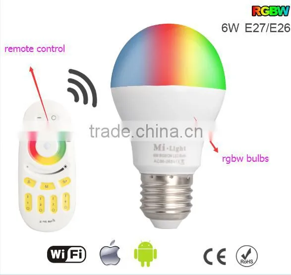 6W RGBW LED Bulb With RGBW Controller photo-2