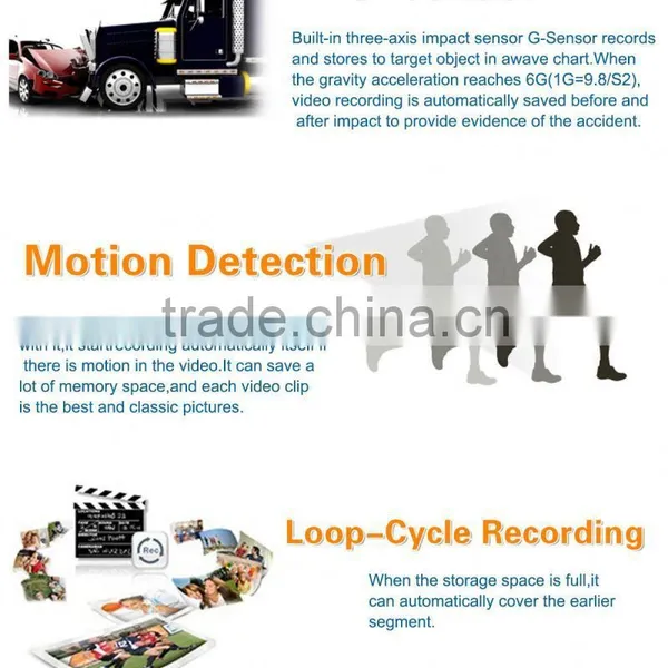 Top Selling 1080P Car Front View Camera G30 Car Dvr photo-6