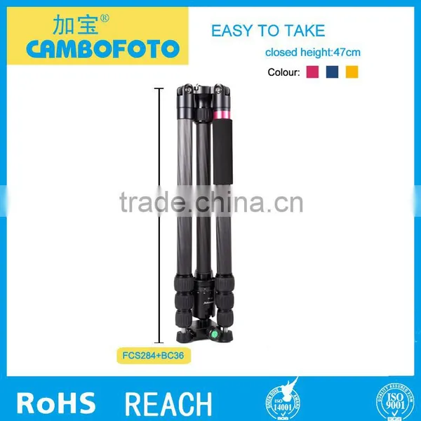 Red Black Colorful Travel Digital DSLR Professional Camera Tripod photo-2
