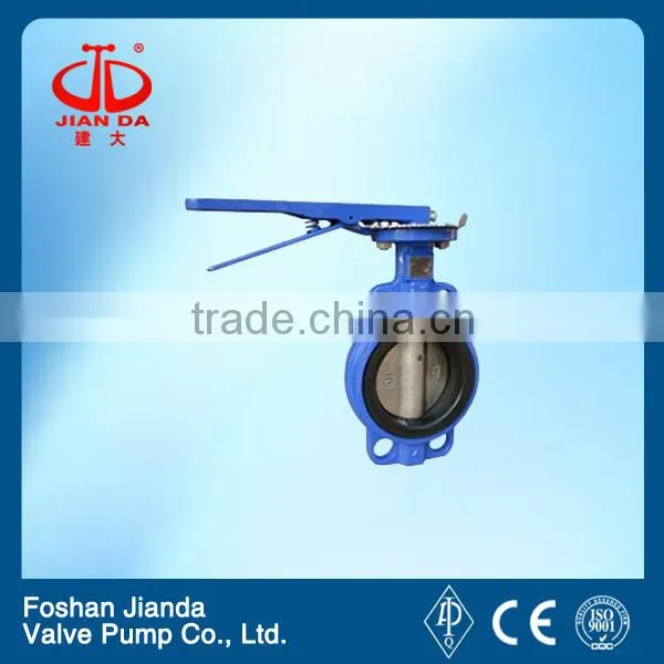 304 Stainless Steel 3'' Wafer Butterfly Valve