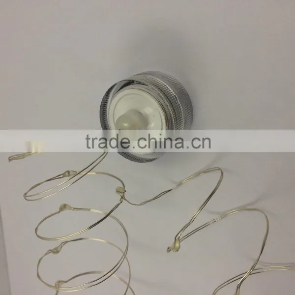 Button Battery Operated Fairy Copper Wire Led String Lights for Wedding Decoration Wholesale photo-5