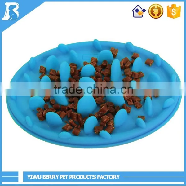 High Quality Cheap Custom No Slip Slow Eating puppy plastic feed bloat dish