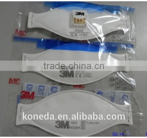 EN149:2001 FFP1 3m 9312 Respirator Mask, 3M FFP1 Disposable Face Mask photo-6