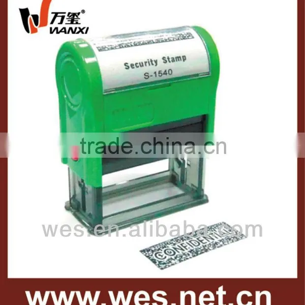 Self Inking Rubber Toy Stamp