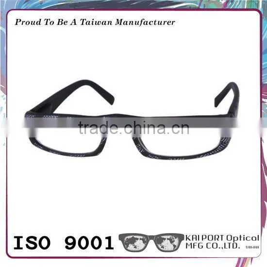 Fancy Style Heat Transfer Foil Pattern Plastic Reading Glasses photo-3