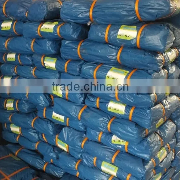 TARPAULIN IN WOVEN FABRIC COATED FABRIC HIGH TENSIBLE STRIPED HEM MAKE-TO-ORDER REINFORCED EDGE PLASTIC SHEET RAINPROOF ANTI-UV photo-2