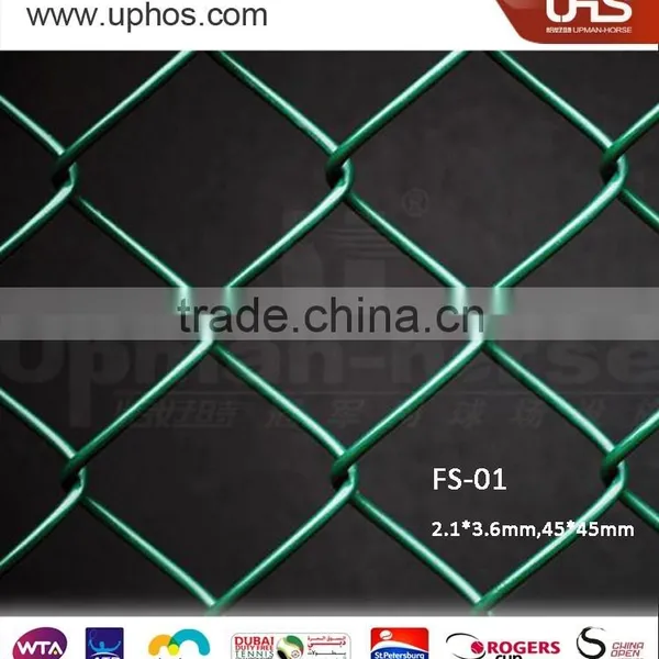 FS-01 Safty PE Coated Chain Link Fence photo-2