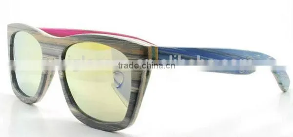Engraving Logo Cheap Wooden Men Sunglasses photo-4