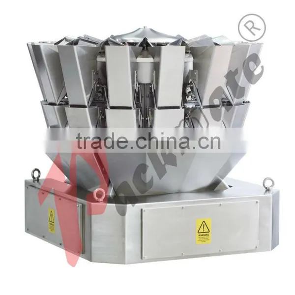14-heads Waterproof Combination Weigher/weighing Scale/multi-head Weigher for Granule, Slice, Roll, Irregular Material