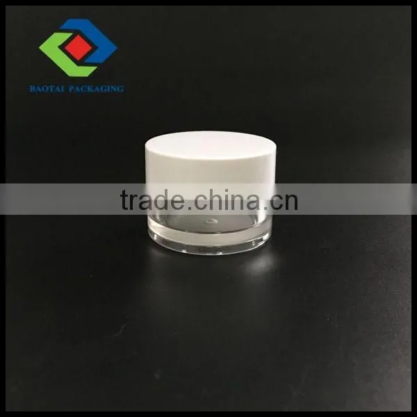 Transparent Petg Jar With White Cap for Cream photo-2