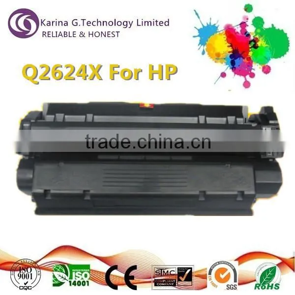Premium Laser Toner Cartridge Q2624X,China Toner Printer Cartridge
