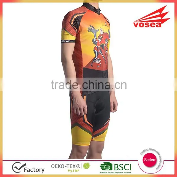 Breathable Cycling Jersey Bib Shorts Manufacture photo-3