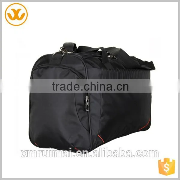 Wholesale New Fashion Black Gym Nylon Sports Duffle Bag photo-3
