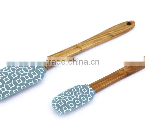 New Product Wood Handle Silcone Spatula photo-3