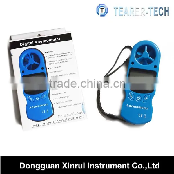 Portable Digital Anemometer Air Velocity Wind Speed Meter Gauge Thermometer LCD TL-300 photo-6