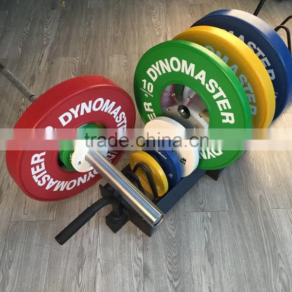 Premium Bumper Weight Plates Set 10 KG Barbell Set Competition Barbell Set photo-2