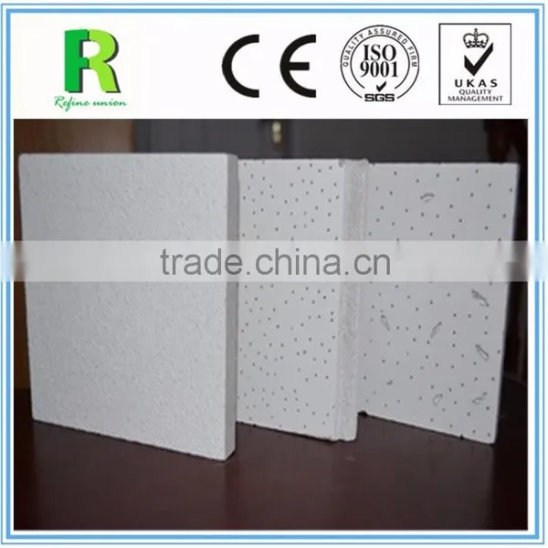 High Quality Suspended Acoustic Mineral Fiber Ceiling Board photo-2