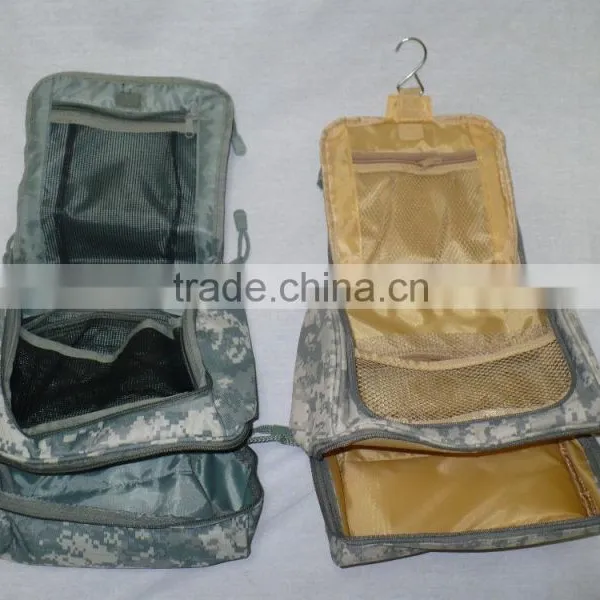 Military Luggage Hanging Shave Utility Kit Digital Woodland photo-2