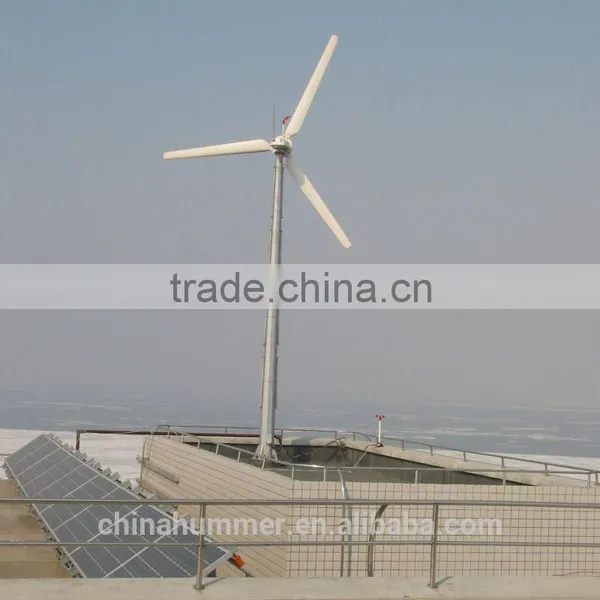 Hummer Self Support 3kw Wind Generator for Off-grid Application photo-2