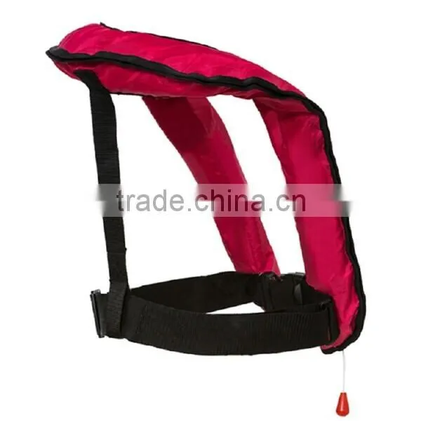 CE Approved Polyester+nylon Oxford Jet Ski Inflatable Life Jackets Low Price photo-2