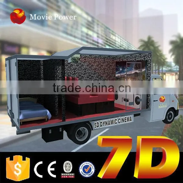 Cool!!! The Attactive Truck Mobile 9d Cinema 7d Simulator photo-3