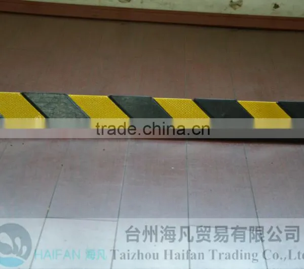 800mm Reflective Rubber Wall Corner Guard/highly Impact Resistant Rubber Edge Corner Protector/rubber Wall Corner Protector photo-5