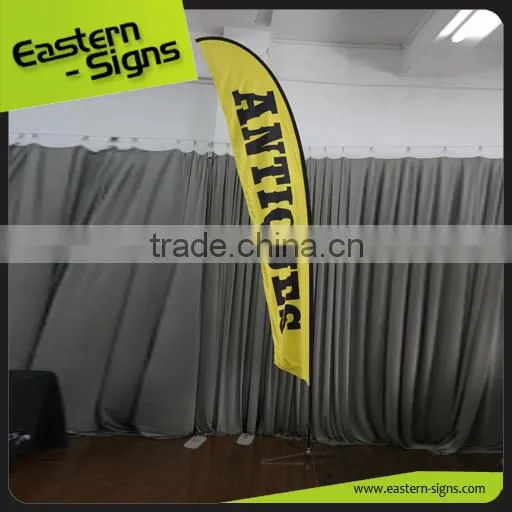 Dye Sublamtion Printing Cheap Beach Flags For Sale photo-3
