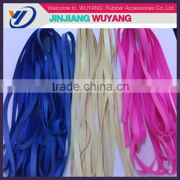 Wuyang Elastic Tape Natural Rubber Band Elastic Rubber Tape for Underwear in 2016 photo-4