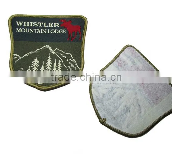 Custom Logo Woven Label Patch for Garment photo-2