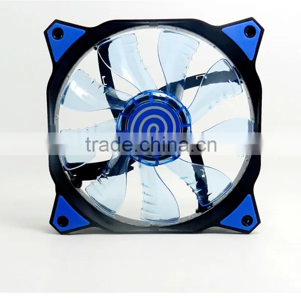 Computer Fan,CoolCox 120x120x25mm LED Axial Fan,12025 PC Case Cooling Fan, Chassis Fan,Sleeve or Hydraulic Bearing photo-2