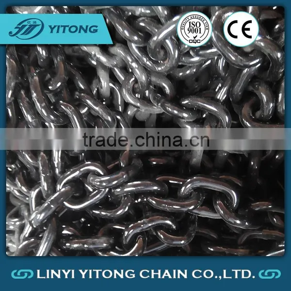 Quick Delivery Top Quality G80 Long Lifting Stainless Steel Link Chain Factory photo-4