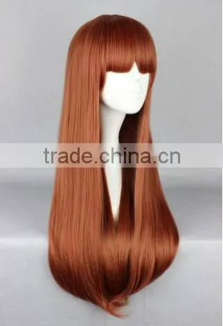Long Straight Fashion Hair Full Wigs Cosplay Party Anime Lolita Wig N446 photo-2