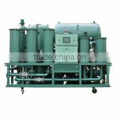 Spent hydraulic oil purifying systems