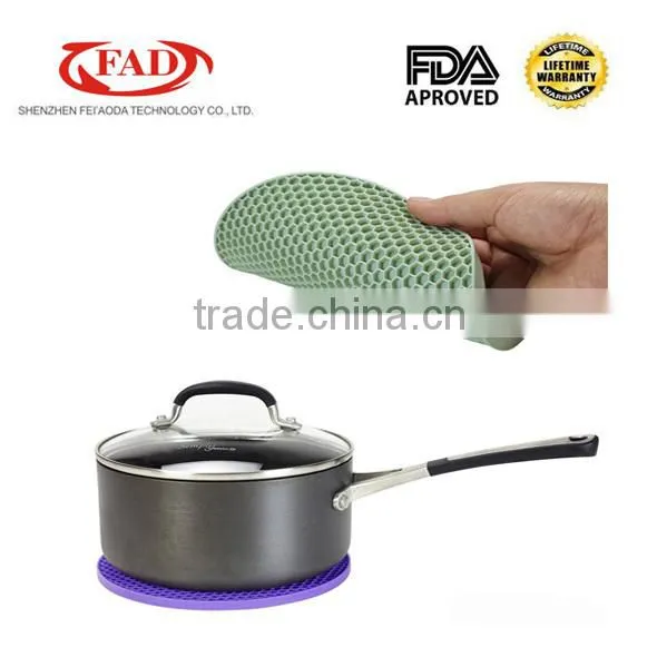 Online Shopping 100% Food Grade Silicone Heat Resistant Kitchen Mat photo-4
