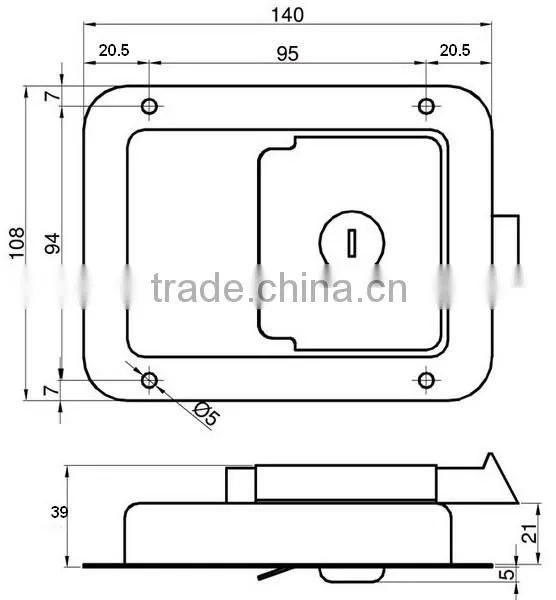 Trailer Paddle Lock photo-2