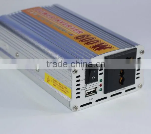 Portable Car Power Inverter 600W WATT DC 12V to AC 220V Charger Converter photo-4