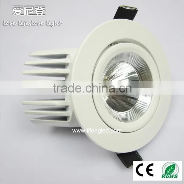 2015 New Stylish Led Recessed Comb Style 9W Gimbal Led Trunk Downlight for High End Shop Light photo-2