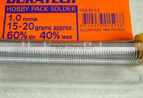 Tin Solder Wire Sn63Pb37 1.2mm 15g Tube Solid Wire photo-2