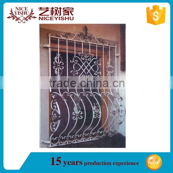 Decorative Wrought Iron Window Grill Designs Components Suppliers photo-5