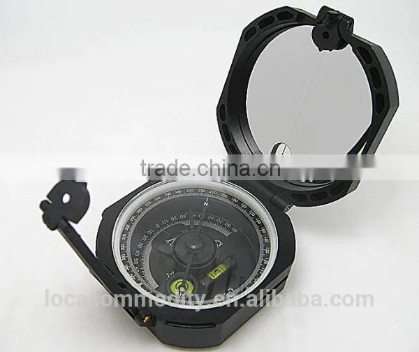 Military Lensatic and Geographic Sighting Compass With Gradienter