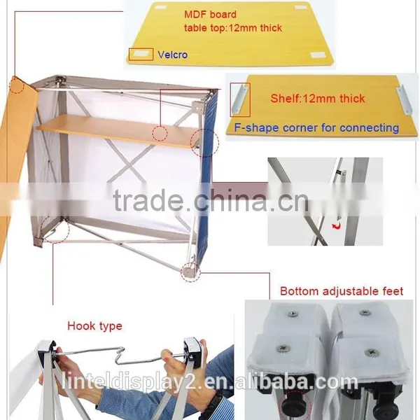 Trade Show Promotional Portable Pop up Counter photo-2