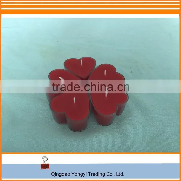 Romantic Heart Shaped Tealight For Wedding Decoration photo-2