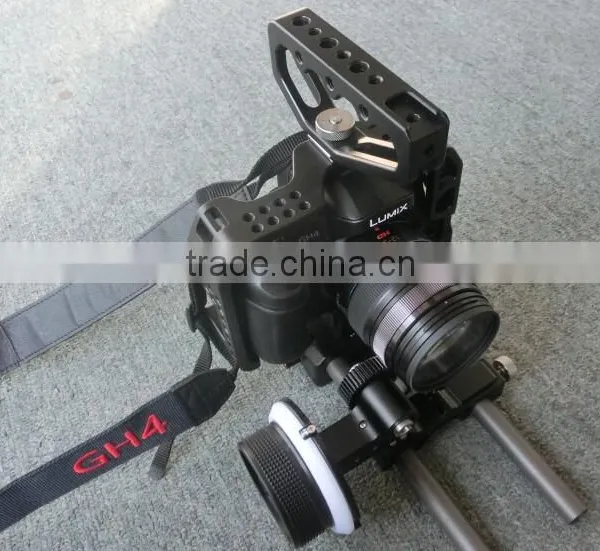 Pansonic GH4 Dslr Rig Shoulder Mount Kit With Detachable Handle Body Case and 15mm System Case photo-5