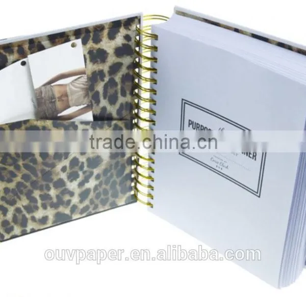 2017 Journal Diet Wire-O Binding Spiral Cheap Planner photo-3